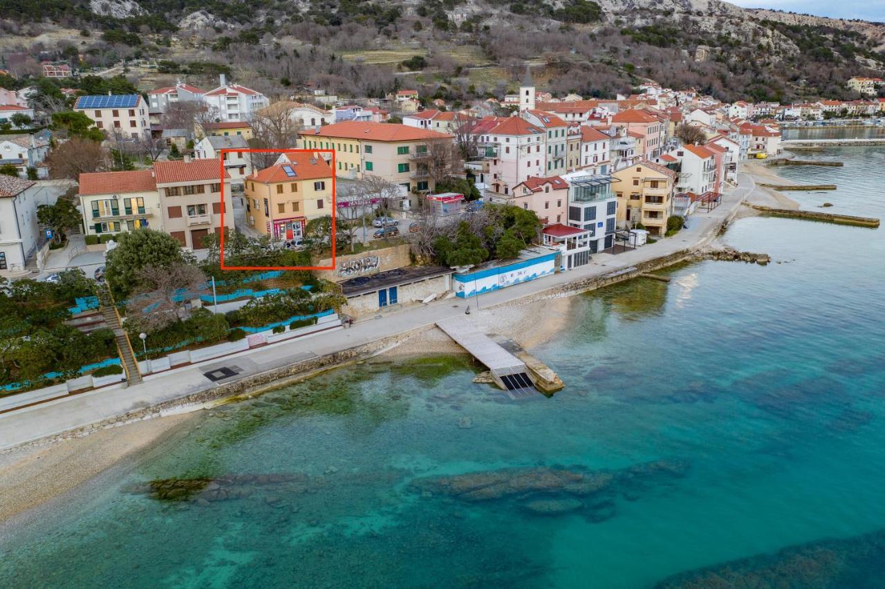 Seaview Apartments Baska 外观 照片