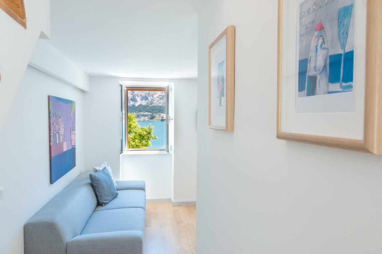 Seaview Apartments Baska 外观 照片