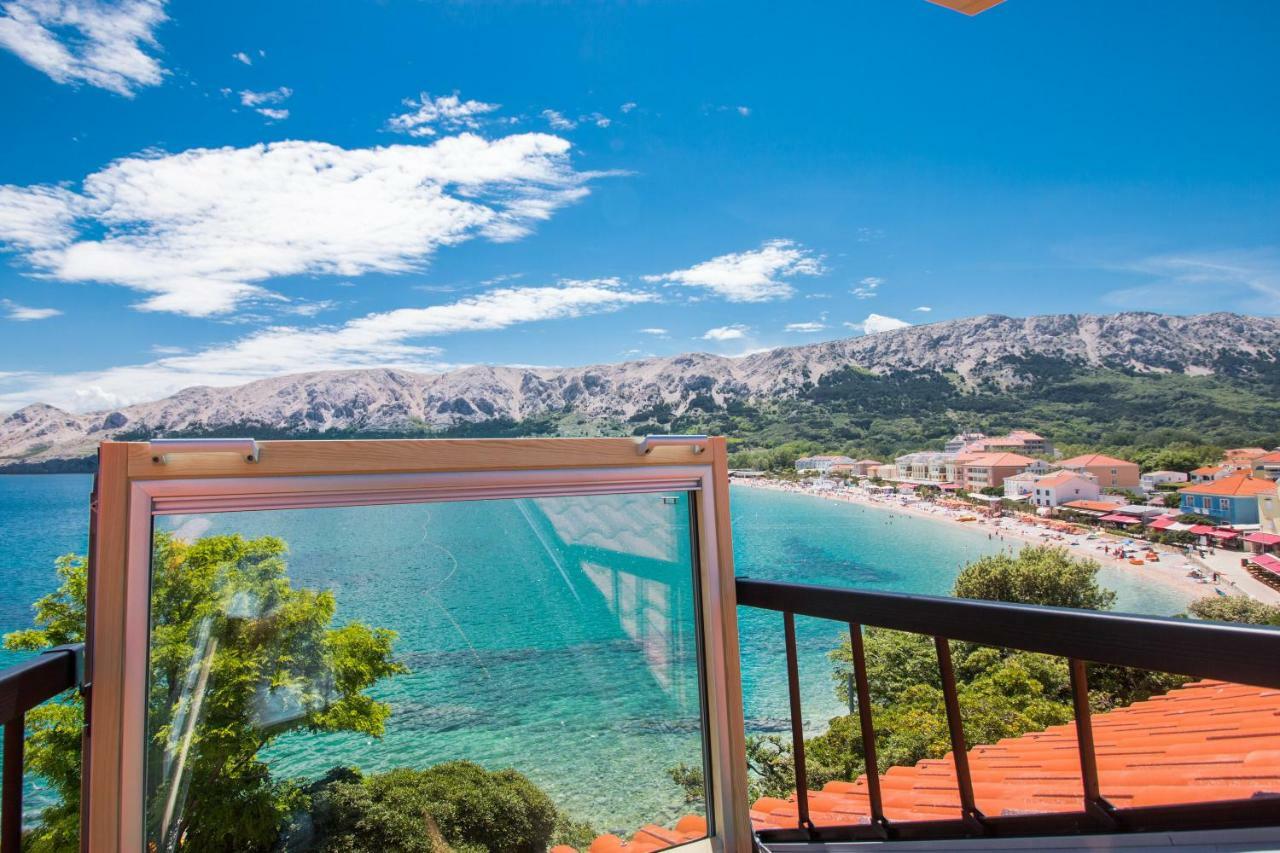 Seaview Apartments Baska 外观 照片